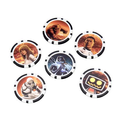 Marvel HeroClix: Fantastic Four Future Foundation Dice & Token Pack - 3