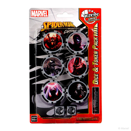 Marvel HeroClix: Spider-Man and Venom Absolute Carnage Dice and Token Pack - 1