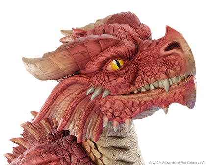 BACK-ORDER - D&D Replicas of the Realms: Red Dragon Wyrmling Foam Figure - 50th Anniversary - 2