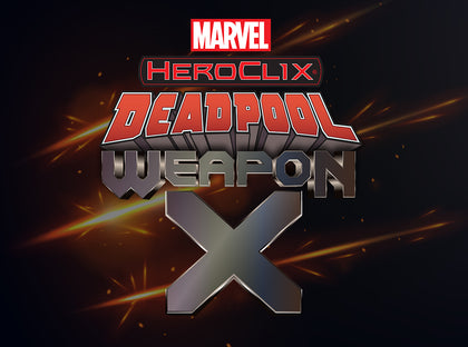 PRE-ORDER- Marvel HeroClix: Deadpool Weapon X Play at Home Kit Wolverine and Deadpool - 1