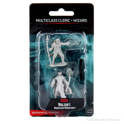 D&D Nolzur's Marvelous Miniatures: Multiclass Cleric + Wizard Male - 1