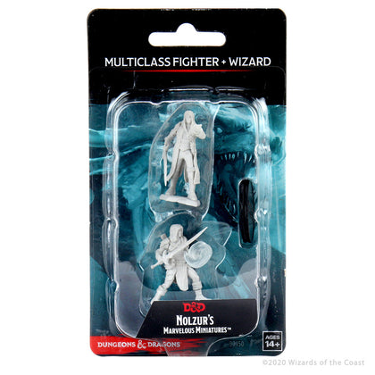 D&D Nolzur's Marvelous Miniatures: Multiclass Fighter + Wizard Male - 1
