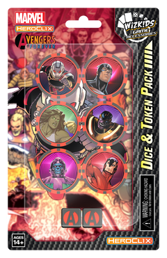 Marvel HeroClix: Avengers Forever Dice and Token Pack Ant-Man