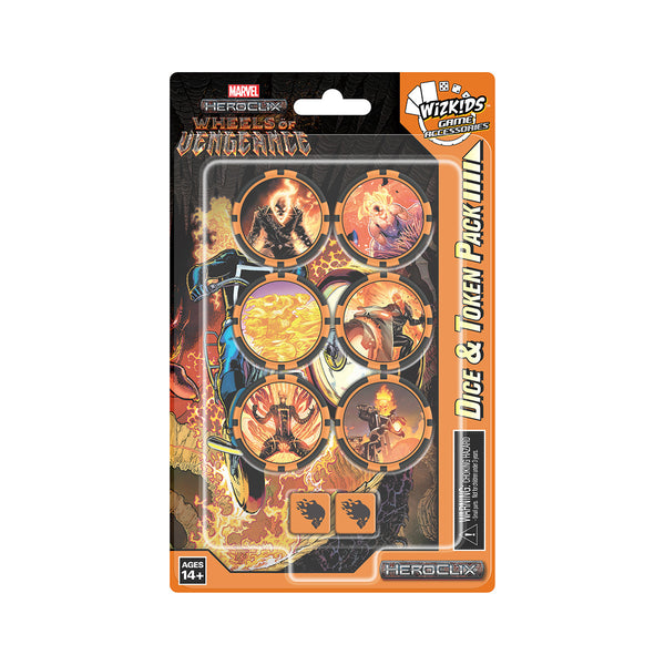 Marvel HeroClix: Wheels of Vengeance Dice and Token Pack – WizKids