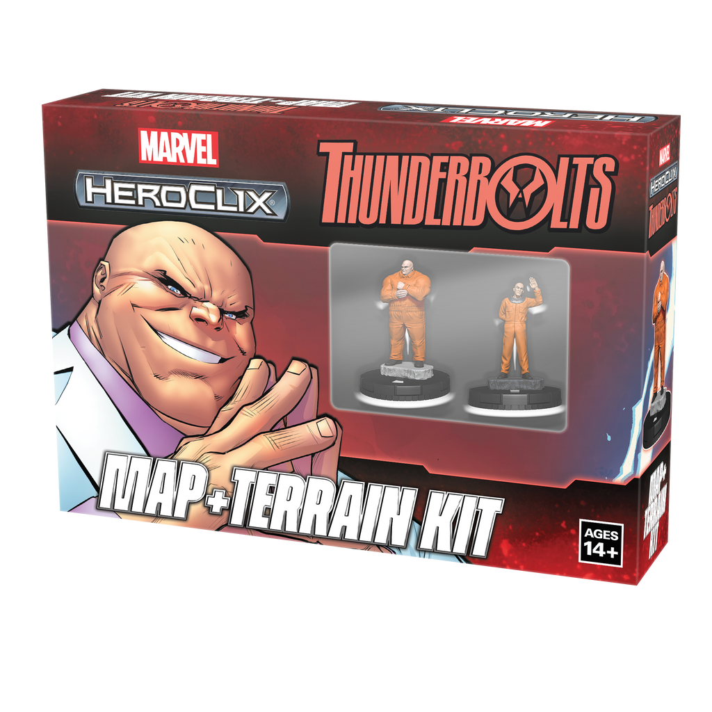 PRE-ORDER - Marvel HeroClix: Thunderbolts Map and Terrain Kit