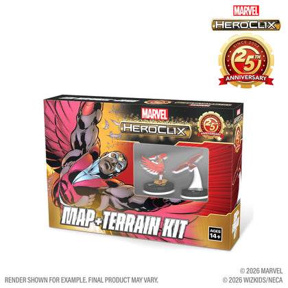PRE-ORDER - Marvel HeroClix: 25th Anniversary Map and Terrain Kit - 1