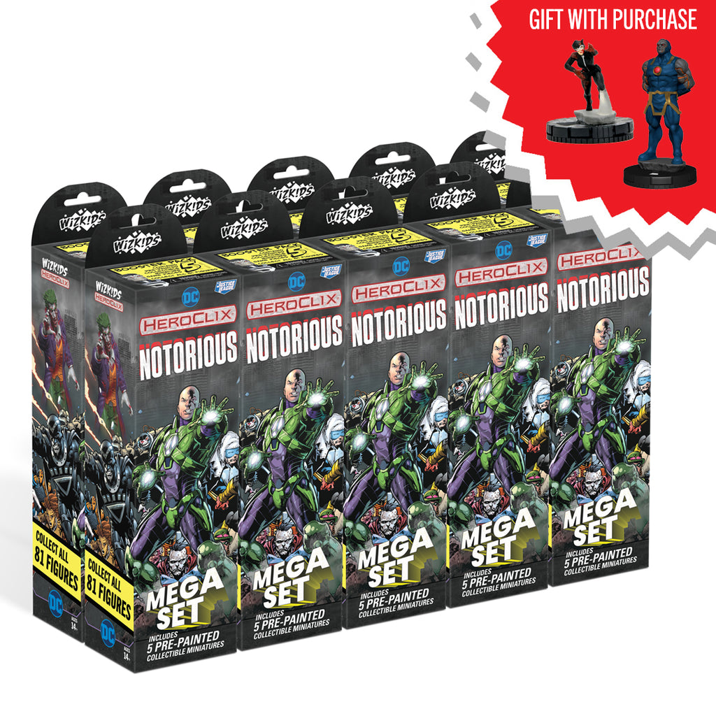 DC HeroClix: Notorious Booster Brick