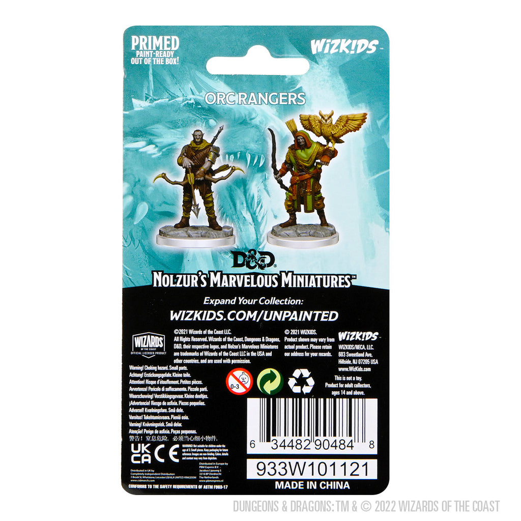 D&D Nolzur's Marvelous Miniatures: Orc Ranger Male – WizKids