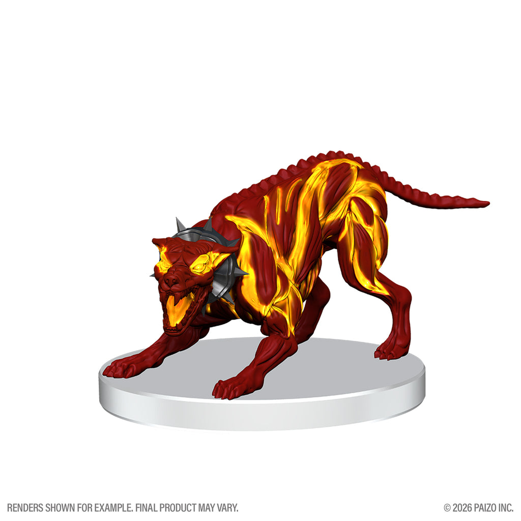 Pathfinder Battles: Elite Hell Hound Promo Miniature