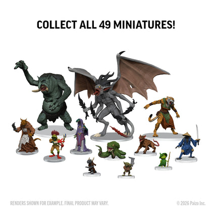 PRE-ORDER - Pathfinder Battles: Monster Core 10Ct. Booster Brick - 1