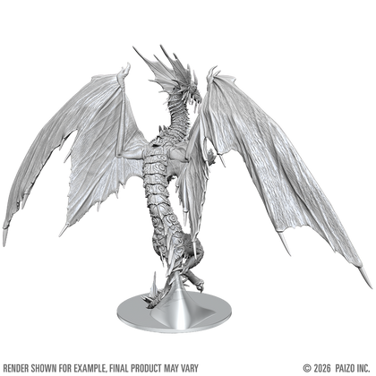 Pathfinder Battles Deep Cuts: Adult Mirage Dragon Boxed Miniature - 2