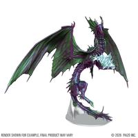 Pathfinder Battles: Adult Mirage Dragon Boxed Miniature