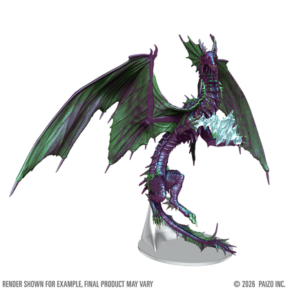 Pathfinder Battles: Adult Mirage Dragon Boxed Miniature - 1