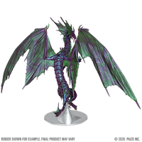 PRE-ORDER - Pathfinder Battles: Adult Mirage Dragon Boxed Miniature