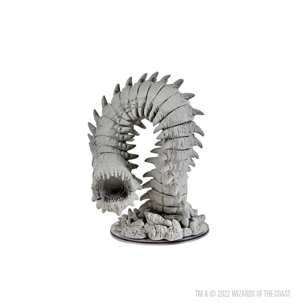 WizKids D&D Nolzur's Marvelous Miniatures: Purple Worm - Figurine Non Peinte, RPG, Donjons & Dragons WizKids D&D Nolzur's Marvelous Miniatures: Purple Worm - Figurine Non Peinte, RPG, Donjons & Dragons