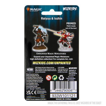 Magic: The Gathering Unpainted Miniatures - Raiyuu & Isshin - 2