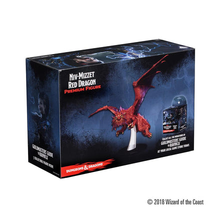 D&D Icons of the Realms: Guildmasters' Guide to Ravnica Niv-Mizzet Red Dragon Premium Figure - 1