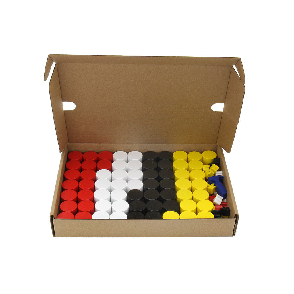 Meeple Towers Board Game - Strategic 3D Tower Building, For 2+ Players, Ages 14+, 45 Min Playtime