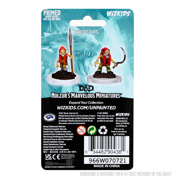 D&D Nolzur's Marvelous Miniatures: Redcaps – WizKids