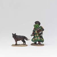 WizKids Wardlings RPG Figures: Boy Ranger & Wolf