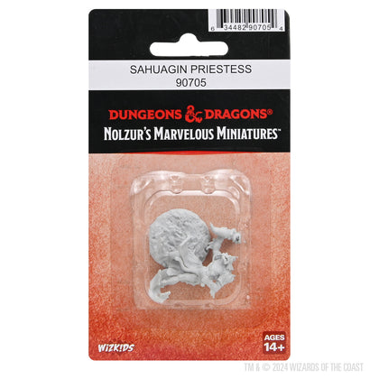 D&D  Nolzur's Marvelous Miniatures: Sahuagin Priestess - 1