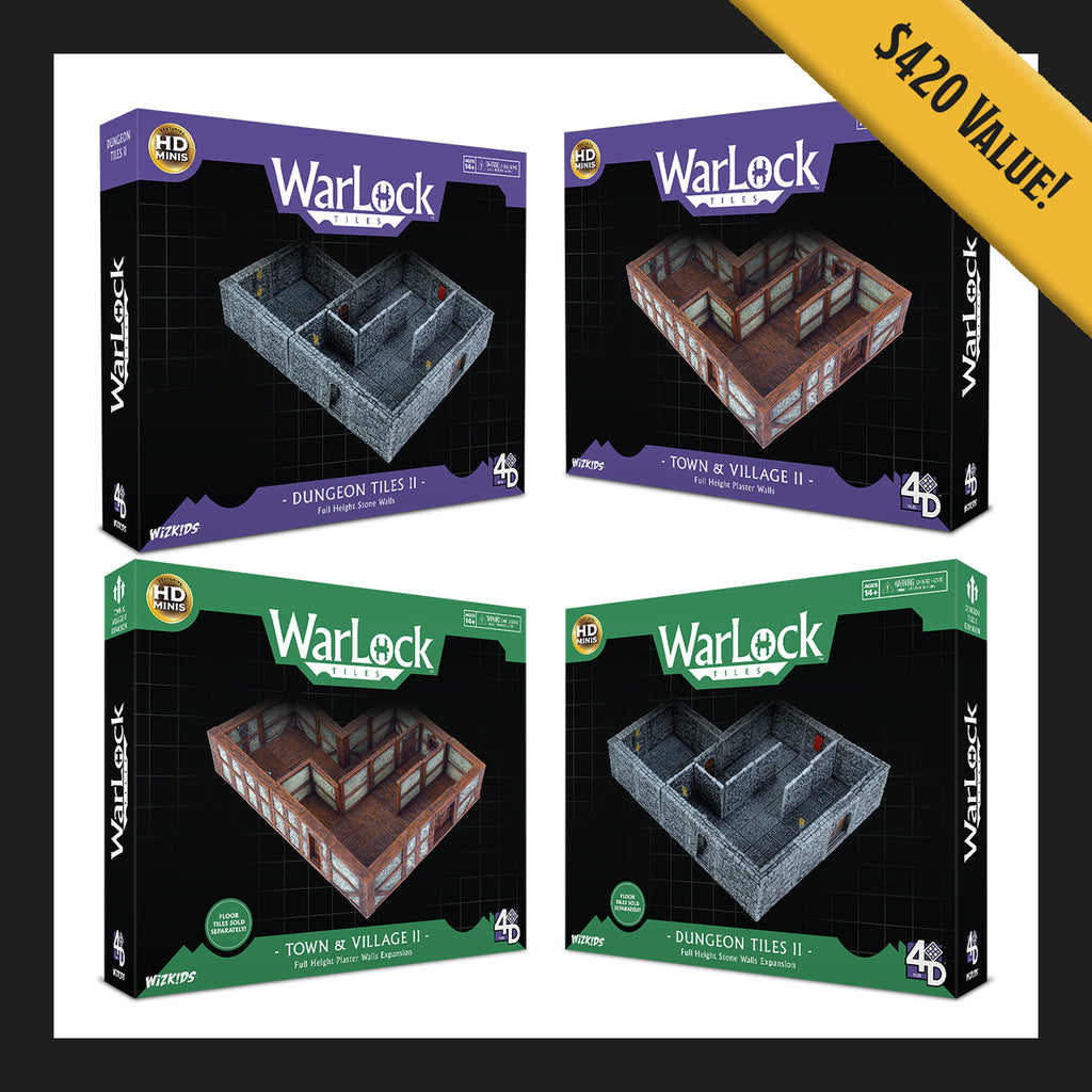 WarLock Tiles - Walls Bundle