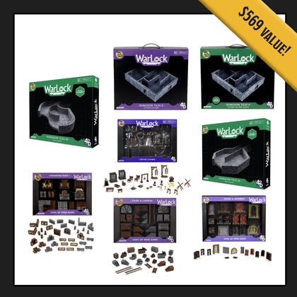 WarLock Tiles - Mega-Dungeon Bundle - 1