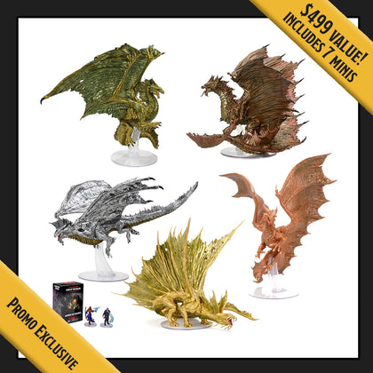 Dungeons & Dragons - Metallic Dragon Bundle - 1