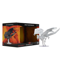 D&D Nolzur's Marvelous Miniatures: Adult Silver Dragon – WizKids