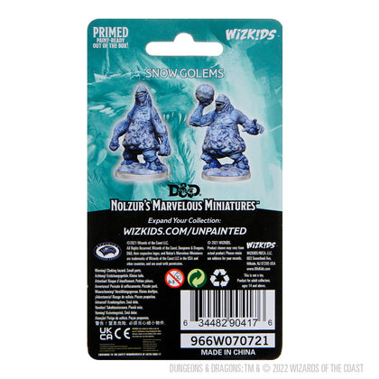 D&D Nolzur's Marvelous Miniatures: Snow Golems - 2