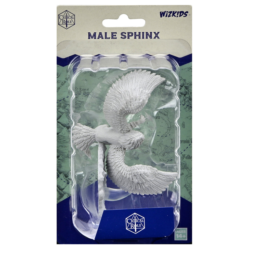 Critical Role Unpainted Miniatures: Sphinx Male