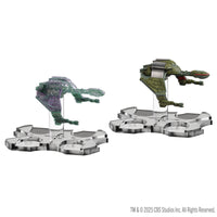 PRE-ORDER - Star Trek Ship Pack: Bird-of-Prey - Cloaked and Uncloaked