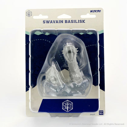 Critical Role Unpainted Miniatures: Swavain Basilisk - 1