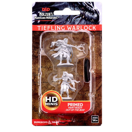 D&D Nolzur's Marvelous Miniatures: Female Tiefling Warlock - 1