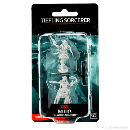 D&D Nolzur's Marvelous Miniatures: Tiefling Sorcerer Female - 1