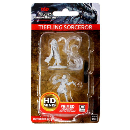 D&D Nolzur's Marvelous Miniatures: Tiefling Female Sorcerer - 1