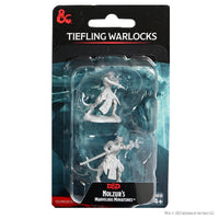 D&D Nolzur's Marvelous Miniatures: Tiefling Warlocks