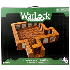 WarLock Tiles: Expansion Pack - 1 in. Town & Village Straight Walls –  WizKids