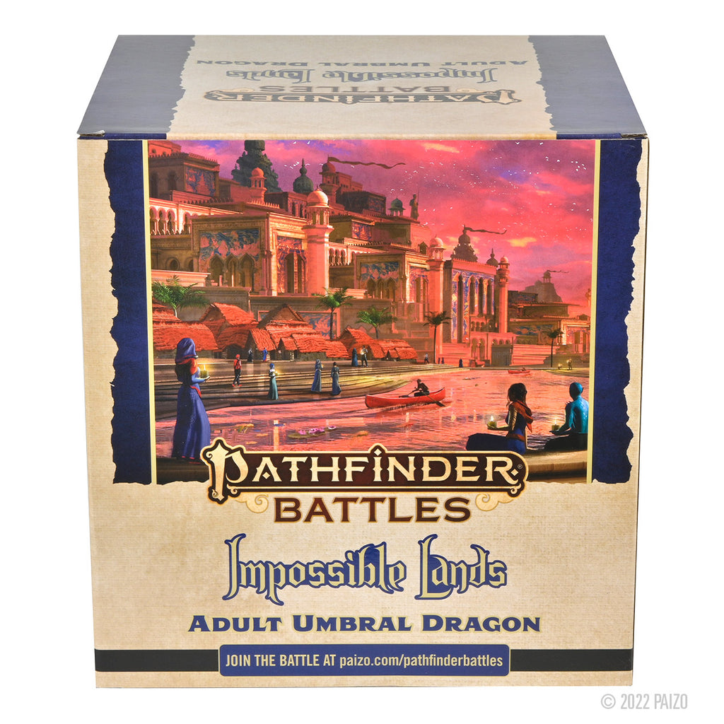 Pathfinder Battles: Impossible Lands - Adult Umbral Dragon Boxed Figur ...