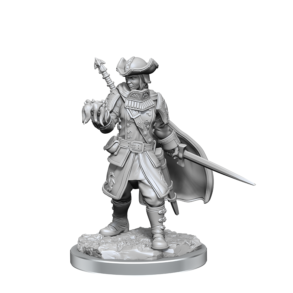 Magic: The Gathering Unpainted Miniatures - Thraben Inspector & Tireless Tracker