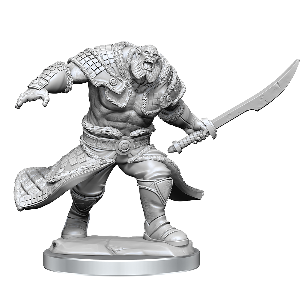 Magic: The Gathering Unpainted Miniatures - Zurgo Helmsmasher & Unyielding Krumar