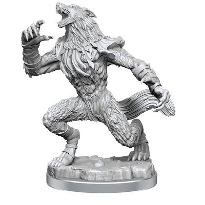 Magic: The Gathering Unpainted Miniatures - Arlinn Kord & Tovolar - 1