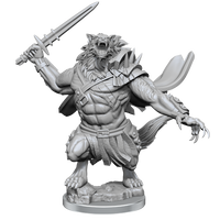 Magic: The Gathering Unpainted Miniatures - Arlinn Kord & Tovolar