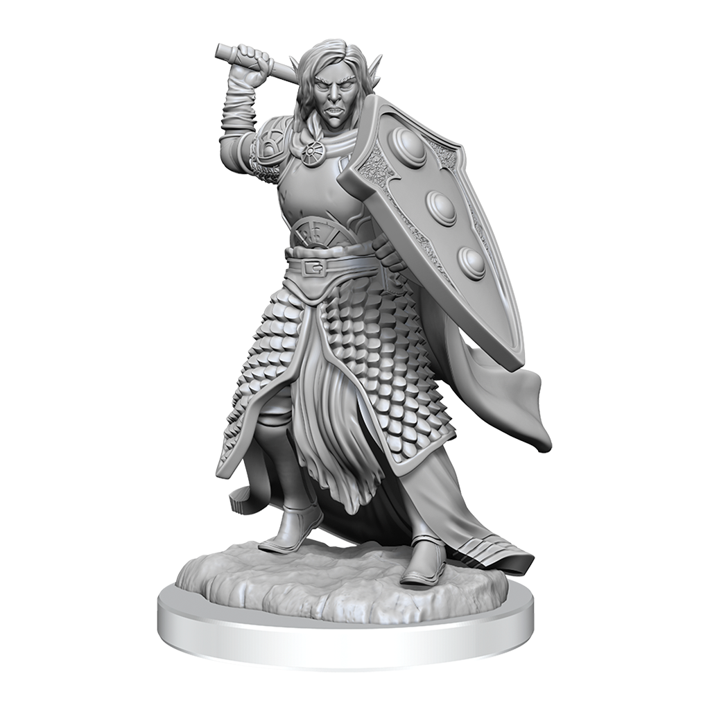 D&D Nolzur's Marvelous Miniatures: Elf Cleric Male – WizKids