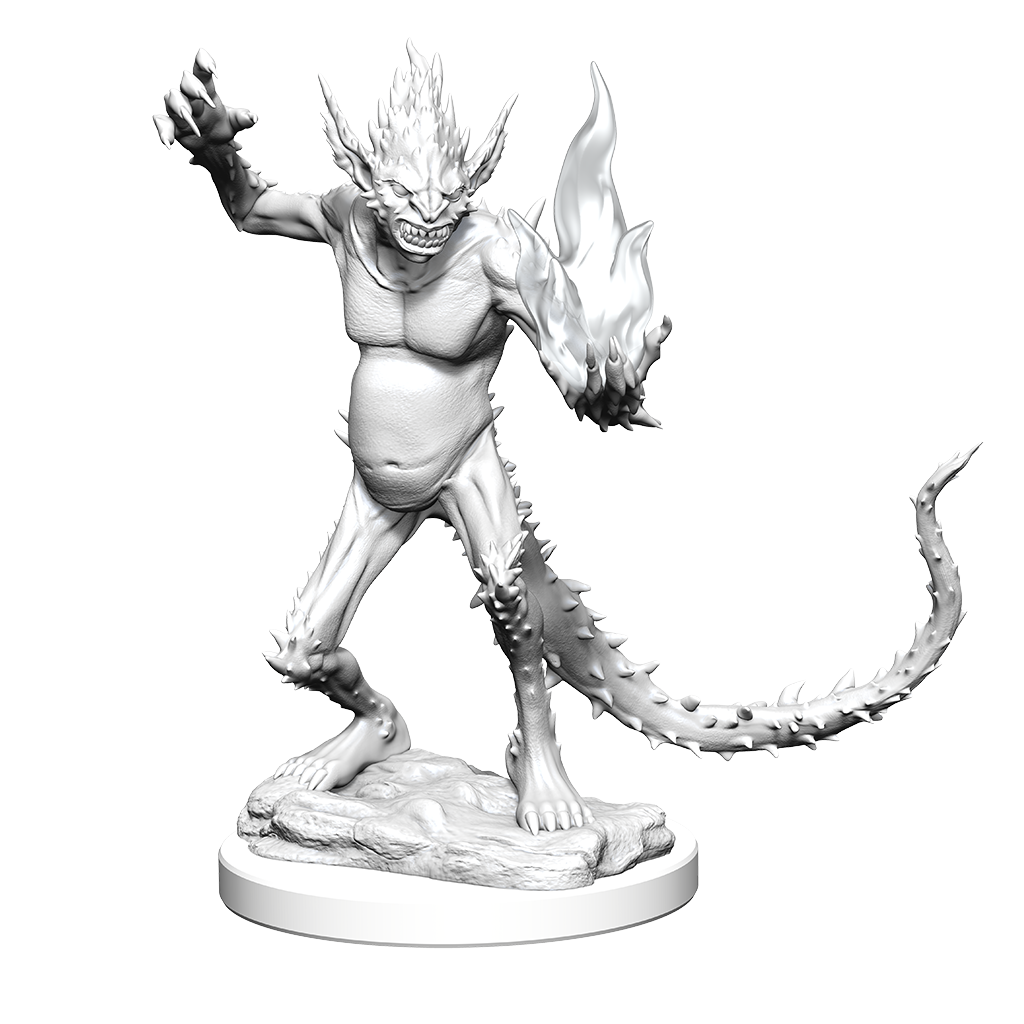 The new D&D miniatures line should add these figures that have never been  done before