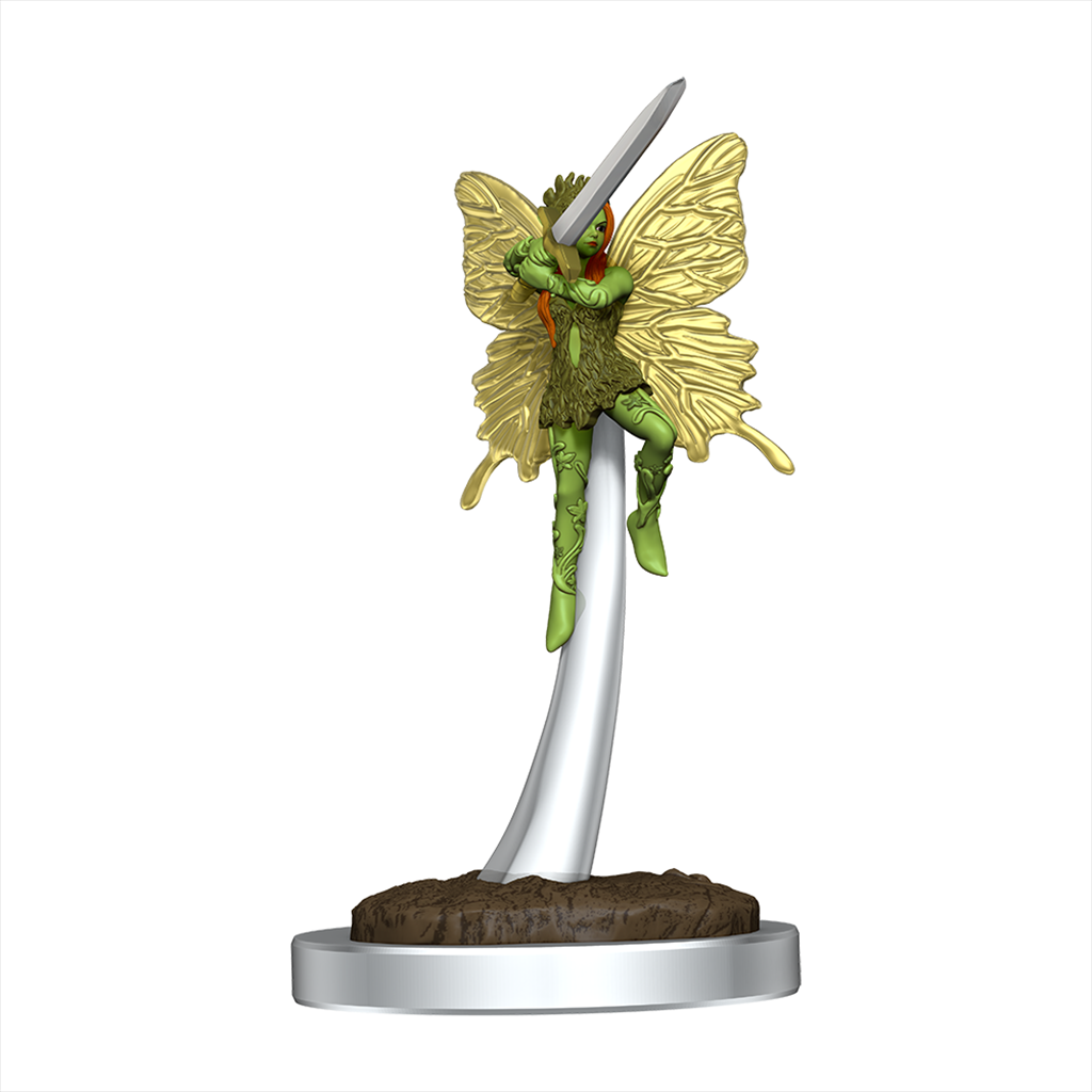 WizKids D&D Nolzur's Marvelous Miniatures – Jonge Bronzen Draak (6 Stuks), Voor D&D En Bordspellen