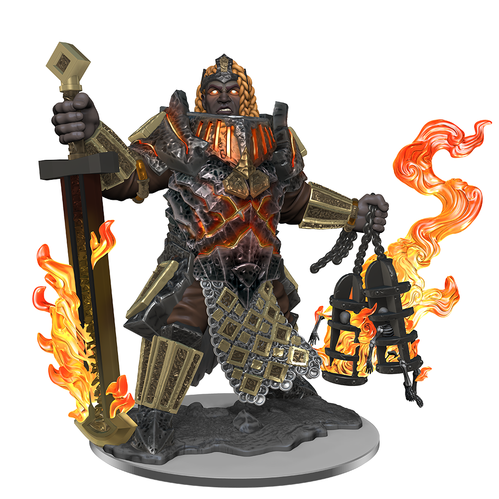 D&D Frameworks: Fire Giant - Unpainted and Unassembled – WizKids
