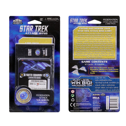 Star Trek: Attack Wing - Federation Attack Squadron Card Pack - 1