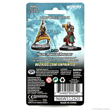 D&D Nolzur's Marvelous Miniatures: Warforged Monk - 2