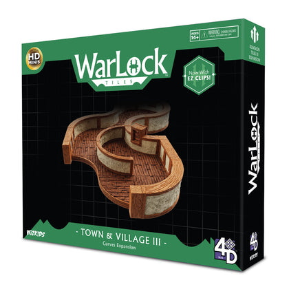 WarLock™ Tiles: Expansion - Town & Village III - Curves - 1